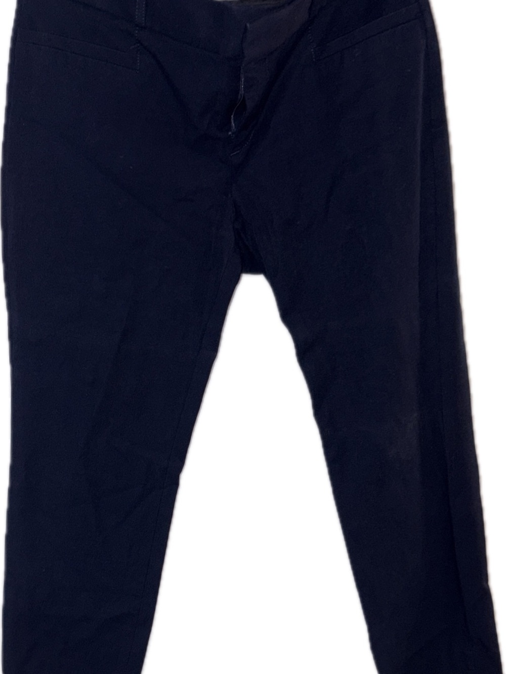Banana Republic Straight Leg Pants in Navy Blue